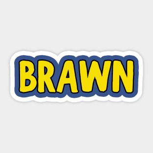 Brawn Sticker